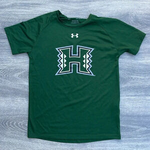 Under Armour Tech Tee, Hawaii University, green